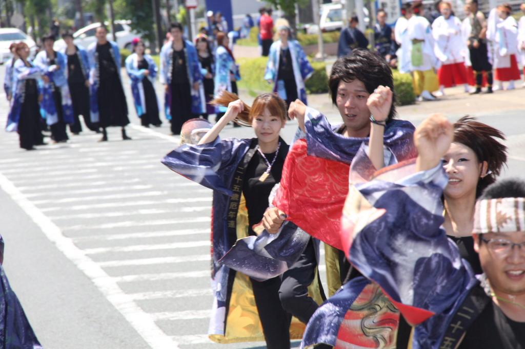 奥州前沢よさこいFesta11中編（奥州前沢よさこいフェスタ2015) 2015/07/12