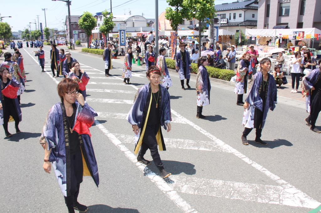 奥州前沢よさこいFesta11中編（奥州前沢よさこいフェスタ2015) 2015/07/12