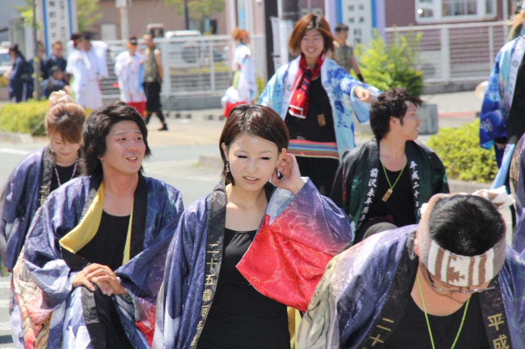 奥州前沢よさこいFesta11中編（奥州前沢よさこいフェスタ2015) 2015/07/12