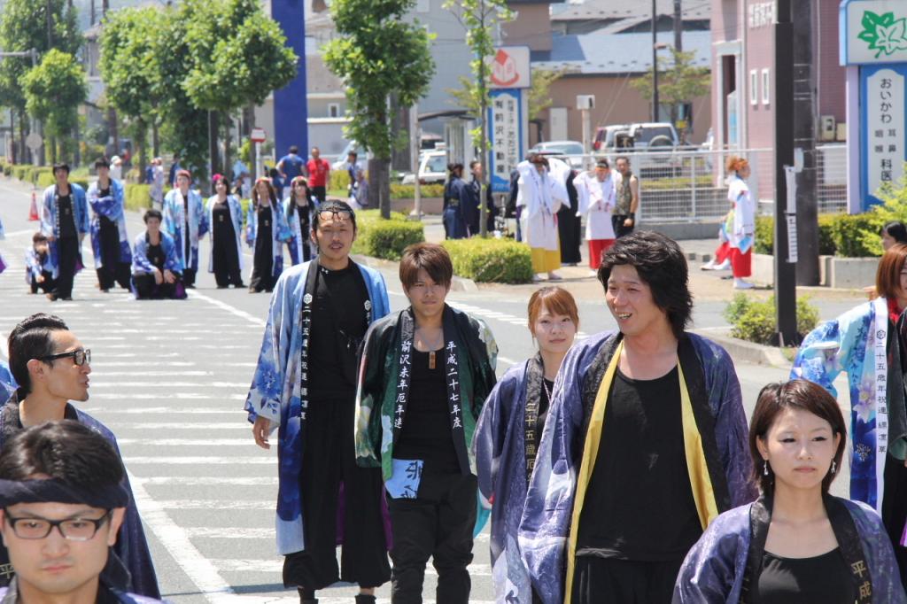 奥州前沢よさこいFesta11中編（奥州前沢よさこいフェスタ2015) 2015/07/12