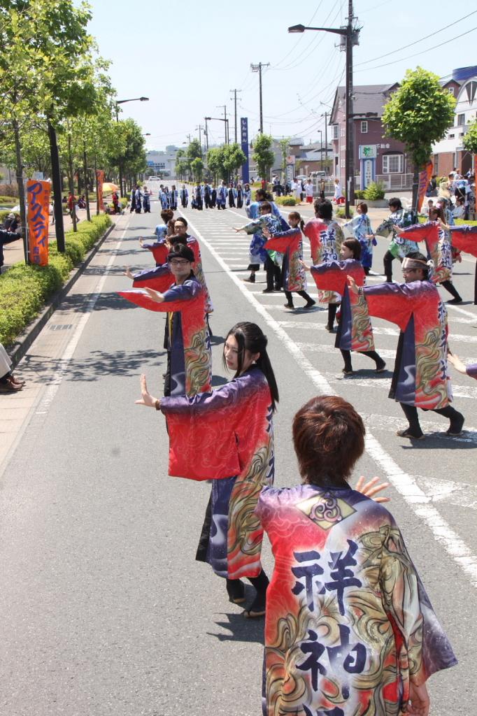 奥州前沢よさこいFesta11中編（奥州前沢よさこいフェスタ2015) 2015/07/12