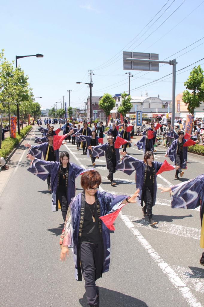 奥州前沢よさこいFesta11中編（奥州前沢よさこいフェスタ2015) 2015/07/12