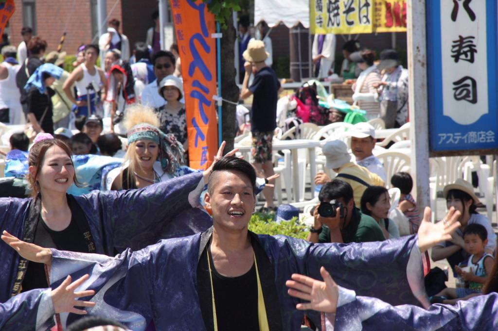 奥州前沢よさこいFesta11中編（奥州前沢よさこいフェスタ2015) 2015/07/12