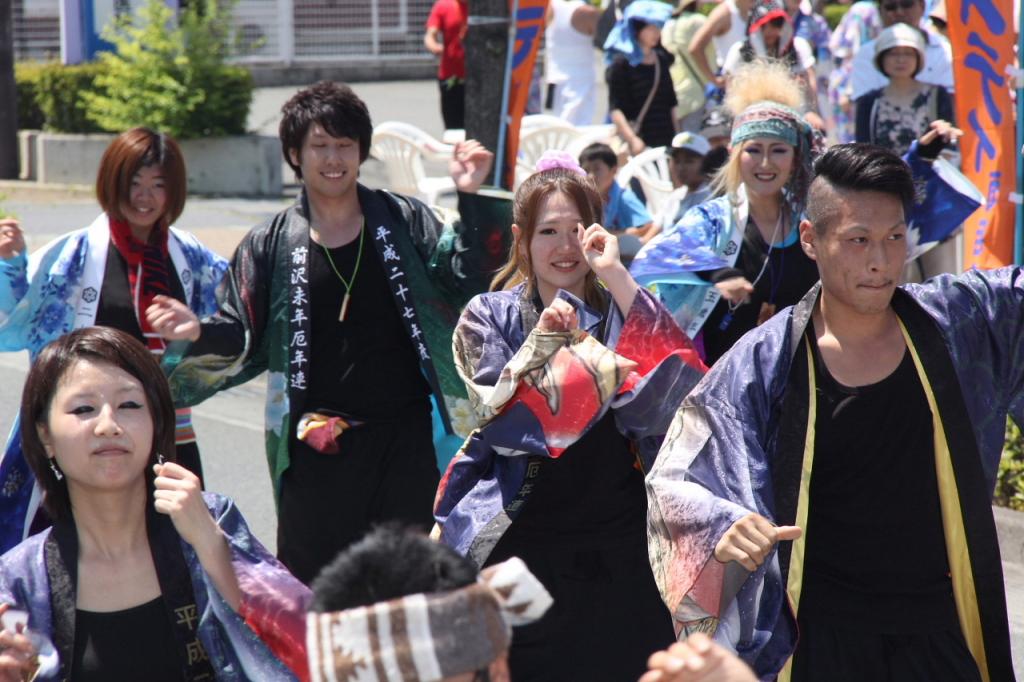 奥州前沢よさこいFesta11中編（奥州前沢よさこいフェスタ2015) 2015/07/12