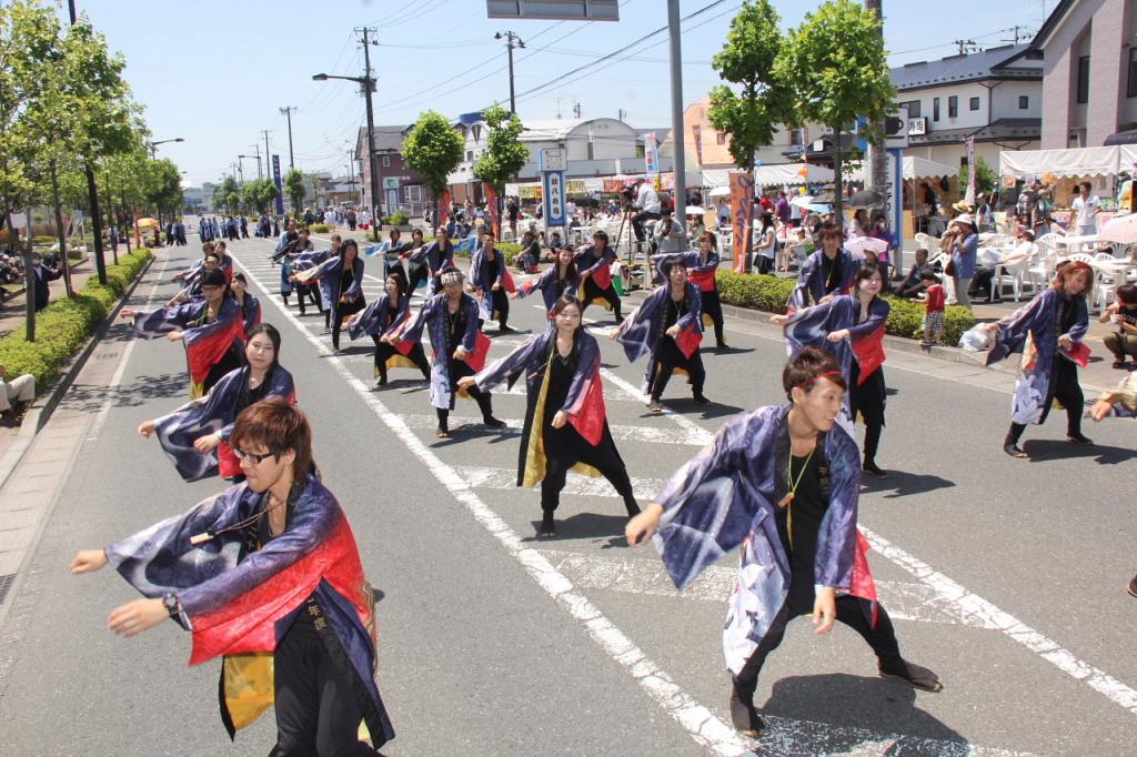 奥州前沢よさこいFesta11中編（奥州前沢よさこいフェスタ2015) 2015/07/12