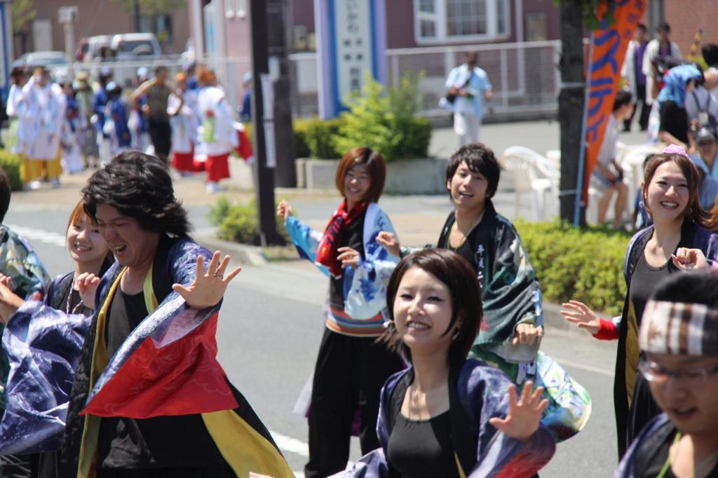 奥州前沢よさこいFesta11中編（奥州前沢よさこいフェスタ2015) 2015/07/12