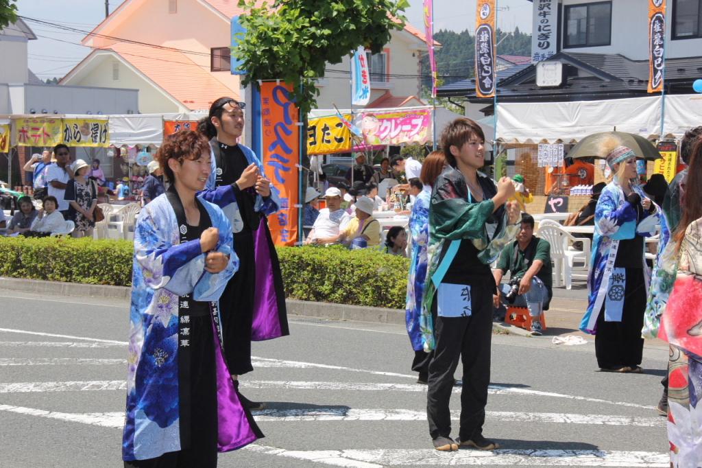 奥州前沢よさこいFesta11中編（奥州前沢よさこいフェスタ2015) 2015/07/12