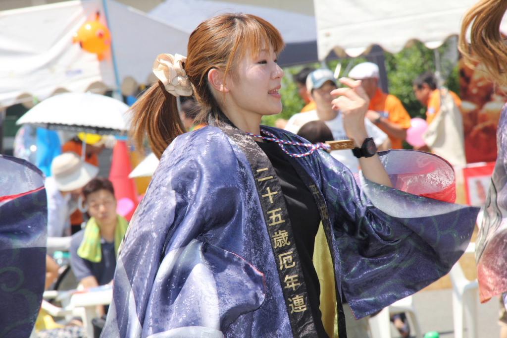 奥州前沢よさこいFesta11中編（奥州前沢よさこいフェスタ2015) 2015/07/12