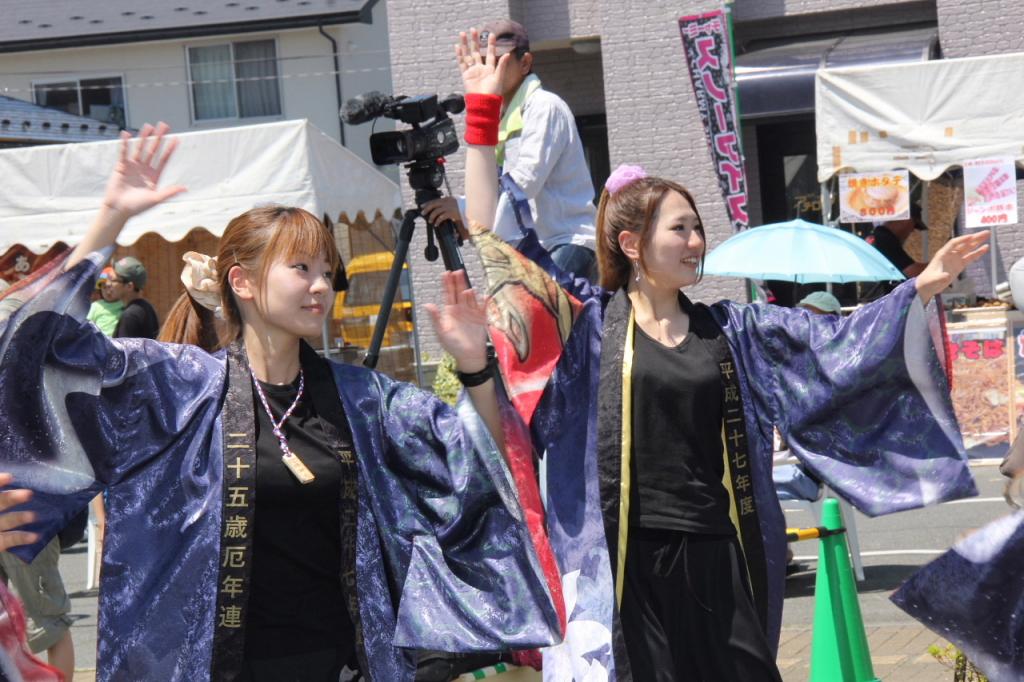 奥州前沢よさこいFesta11中編（奥州前沢よさこいフェスタ2015) 2015/07/12