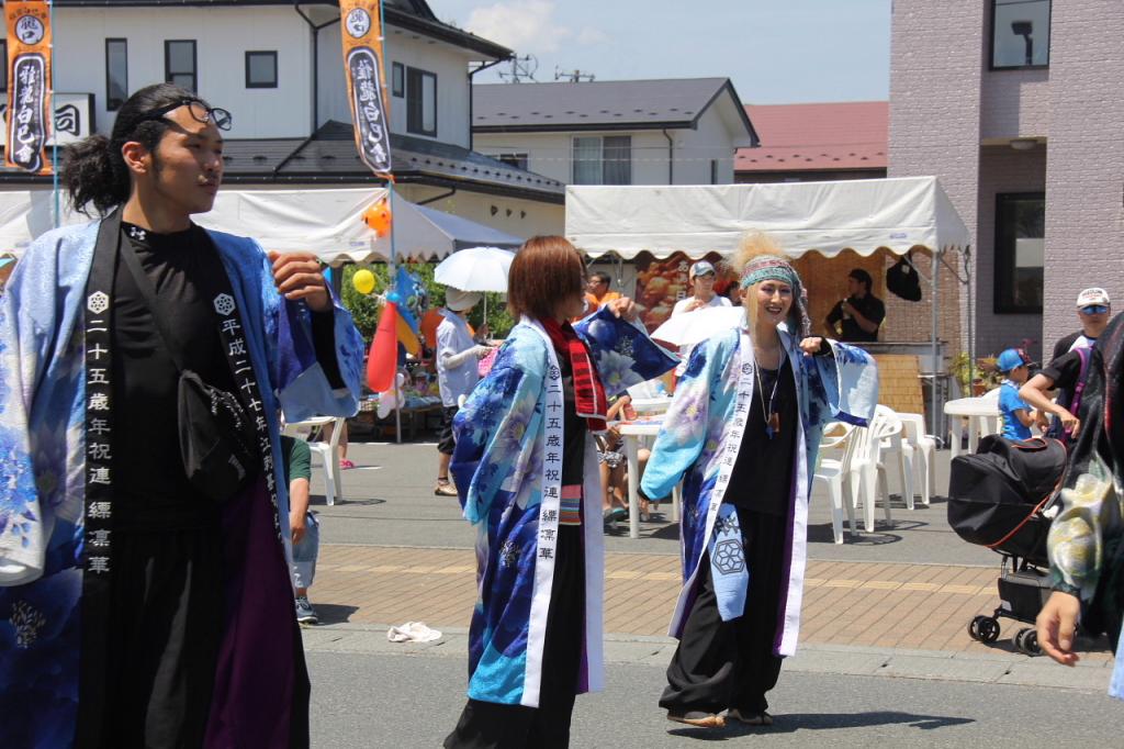 奥州前沢よさこいFesta11中編（奥州前沢よさこいフェスタ2015) 2015/07/12
