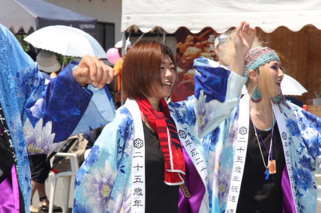 奥州前沢よさこいFesta11中編（奥州前沢よさこいフェスタ2015) 2015/07/12