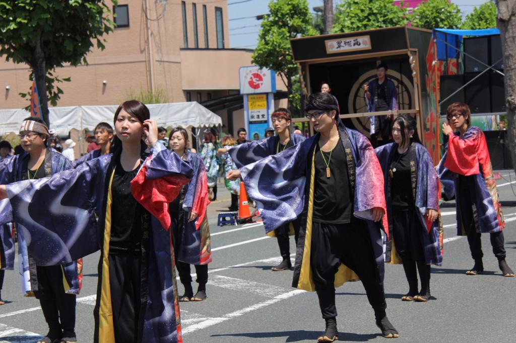 奥州前沢よさこいFesta11中編（奥州前沢よさこいフェスタ2015) 2015/07/12