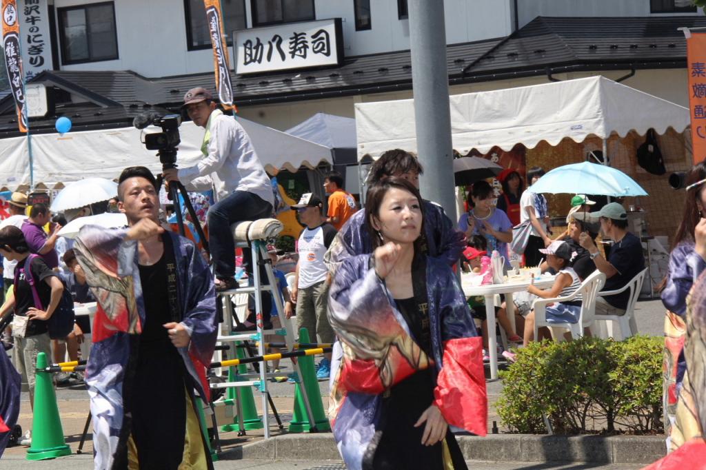 奥州前沢よさこいFesta11中編（奥州前沢よさこいフェスタ2015) 2015/07/12
