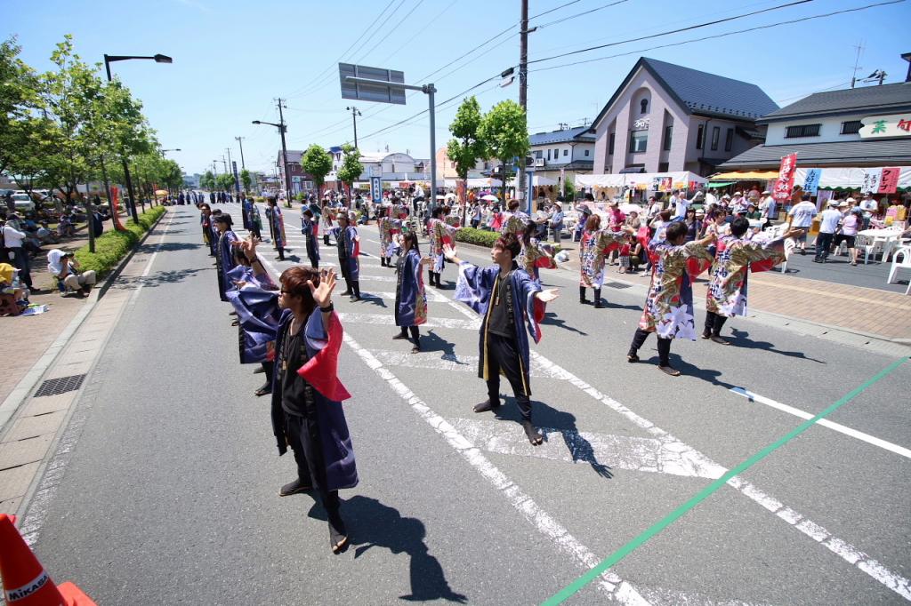 奥州前沢よさこいFesta11中編（奥州前沢よさこいフェスタ2015) 2015/07/12