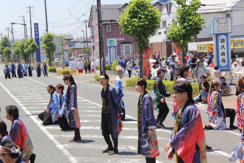 奥州前沢よさこいFesta11中編（奥州前沢よさこいフェスタ2015) 2015/07/12