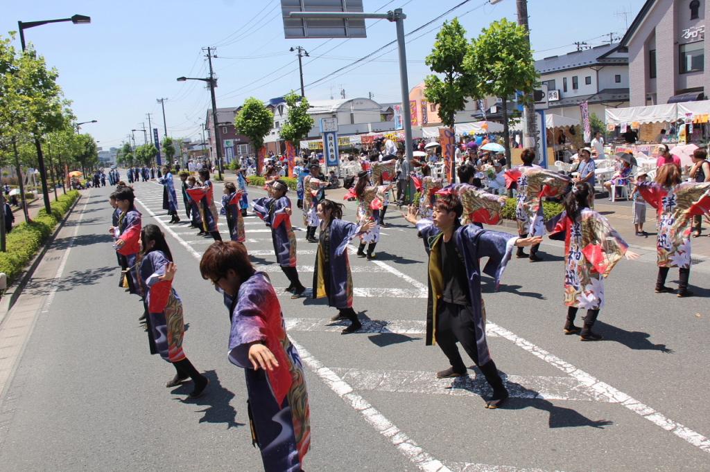 奥州前沢よさこいFesta11中編（奥州前沢よさこいフェスタ2015) 2015/07/12
