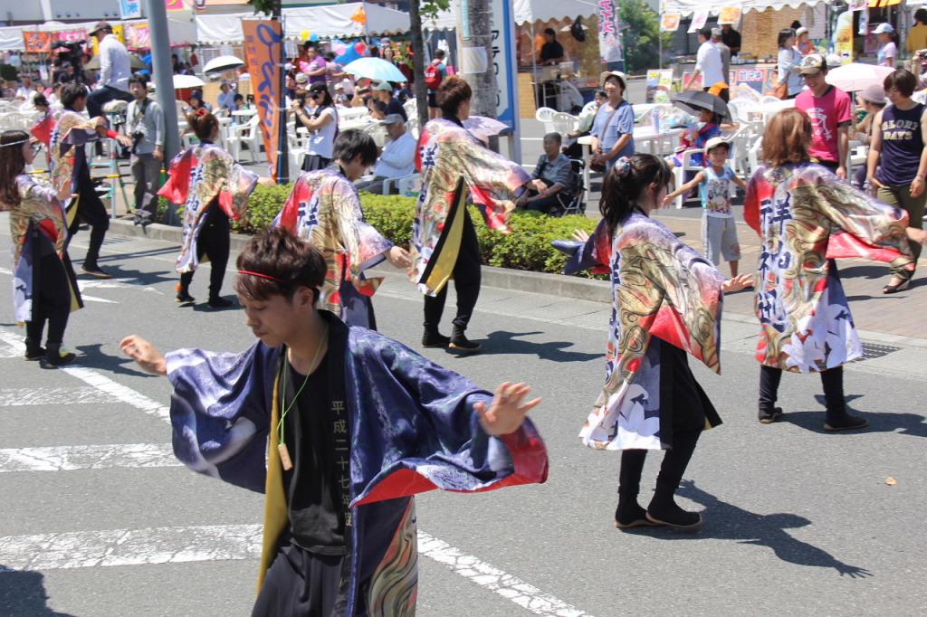 奥州前沢よさこいFesta11中編（奥州前沢よさこいフェスタ2015) 2015/07/12