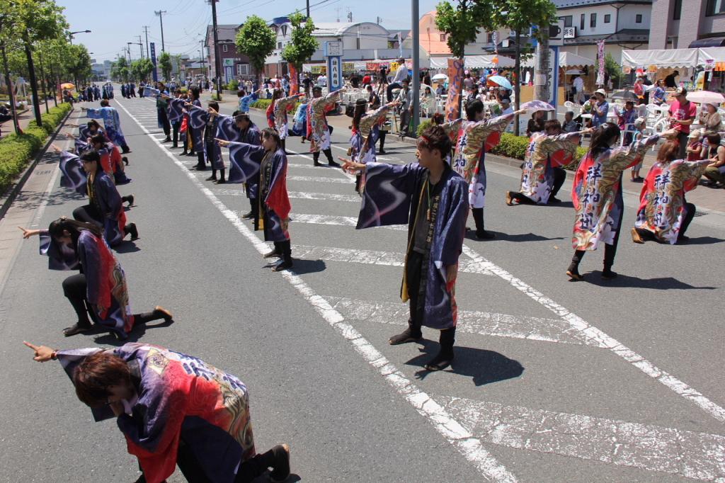奥州前沢よさこいFesta11中編（奥州前沢よさこいフェスタ2015) 2015/07/12