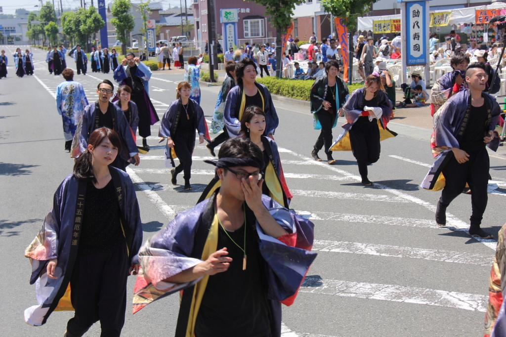 奥州前沢よさこいFesta11中編（奥州前沢よさこいフェスタ2015) 2015/07/12