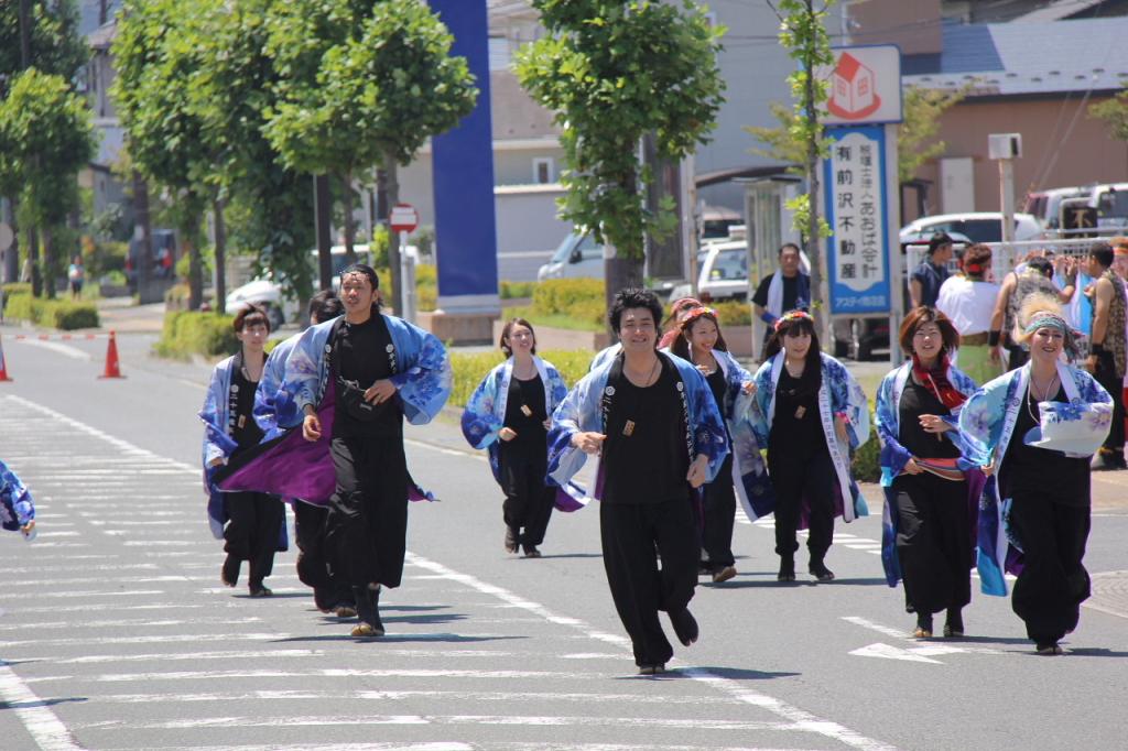 奥州前沢よさこいFesta11中編（奥州前沢よさこいフェスタ2015) 2015/07/12