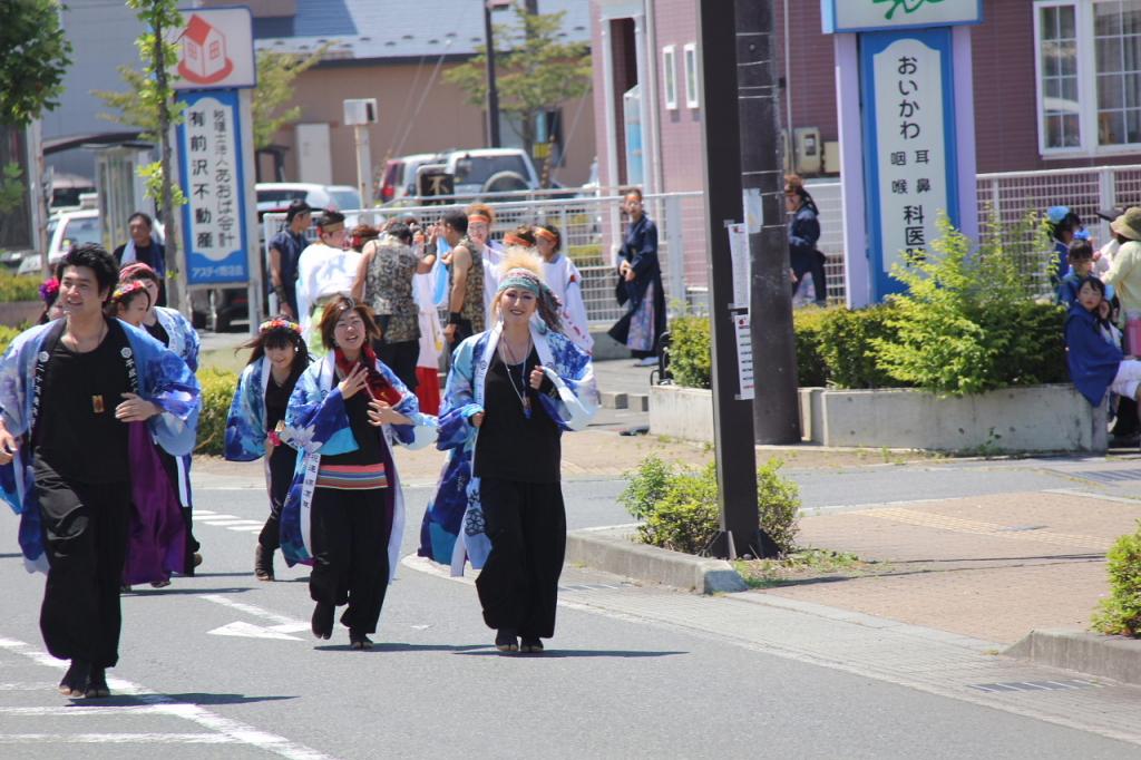奥州前沢よさこいFesta11中編（奥州前沢よさこいフェスタ2015) 2015/07/12