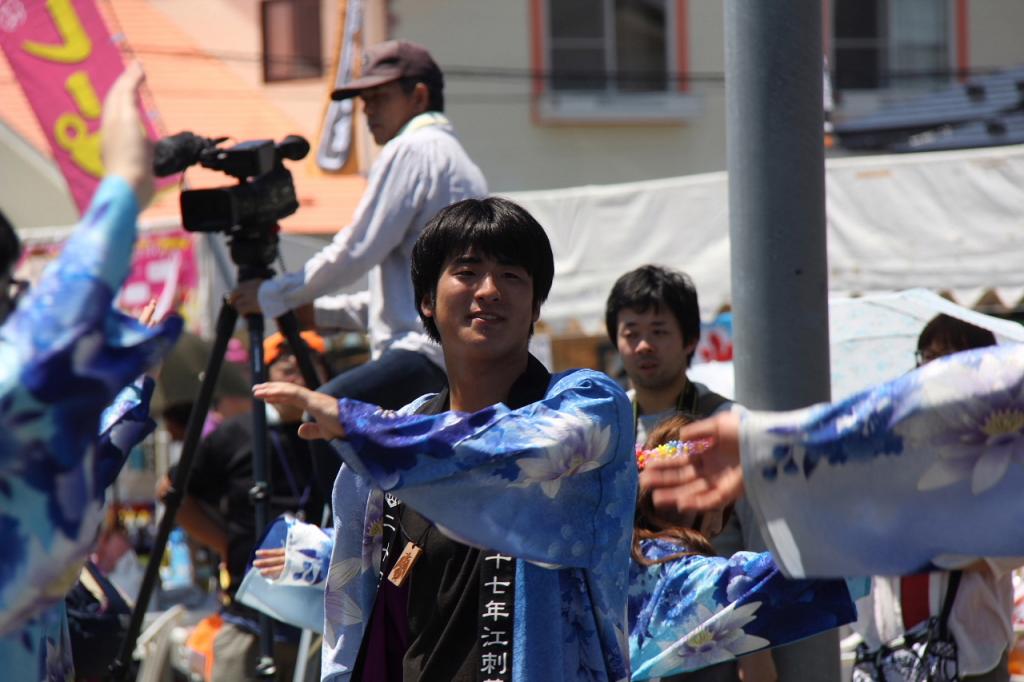 奥州前沢よさこいFesta11中編（奥州前沢よさこいフェスタ2015) 2015/07/12