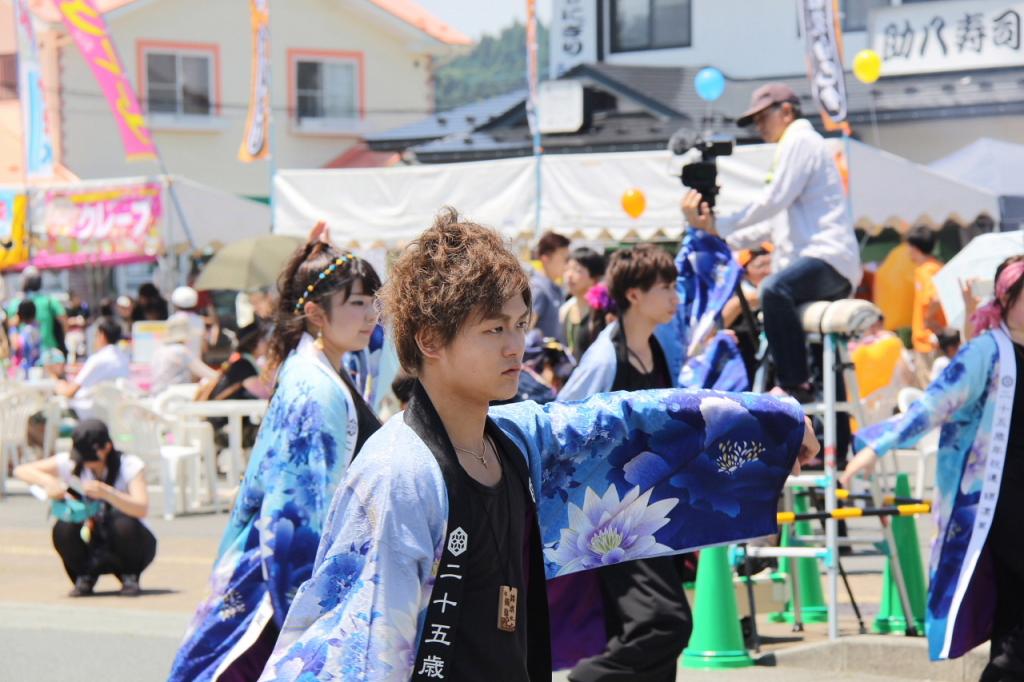 奥州前沢よさこいFesta11中編（奥州前沢よさこいフェスタ2015) 2015/07/12