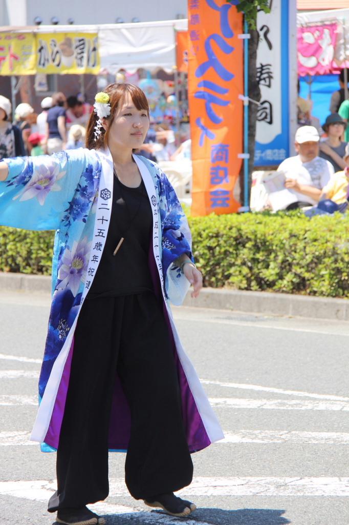 奥州前沢よさこいFesta11中編（奥州前沢よさこいフェスタ2015) 2015/07/12