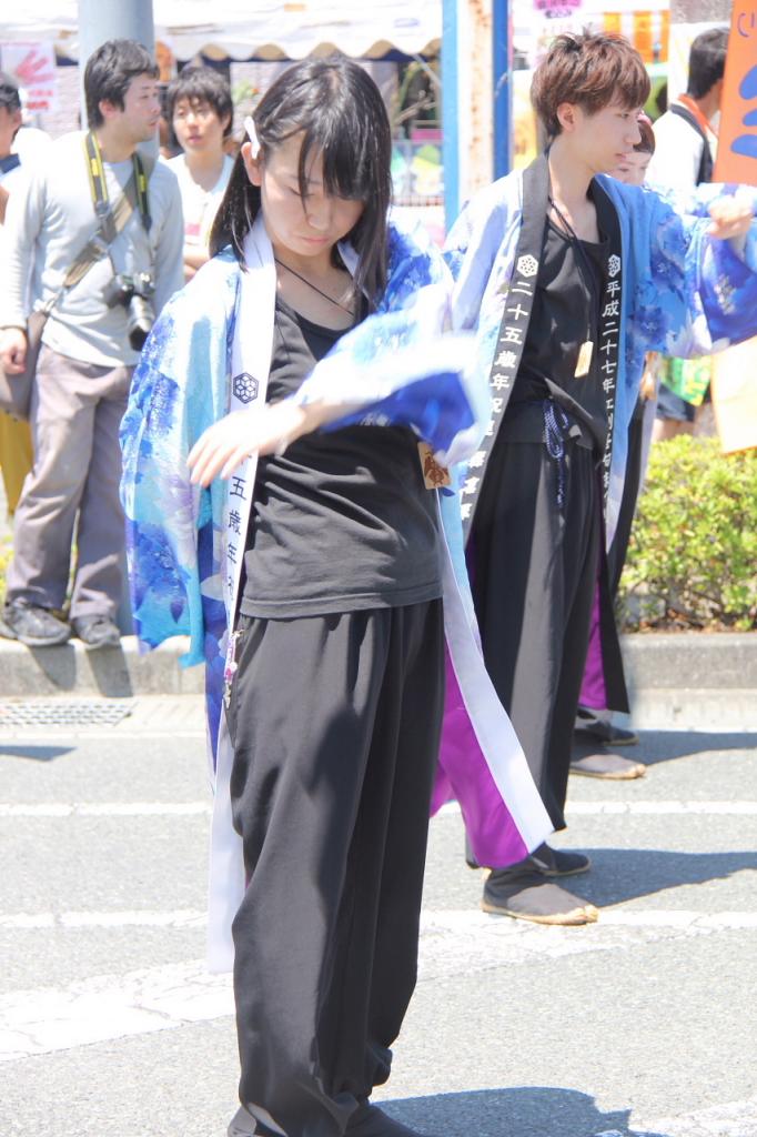 奥州前沢よさこいFesta11中編（奥州前沢よさこいフェスタ2015) 2015/07/12