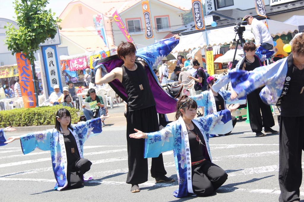 奥州前沢よさこいFesta11中編（奥州前沢よさこいフェスタ2015) 2015/07/12