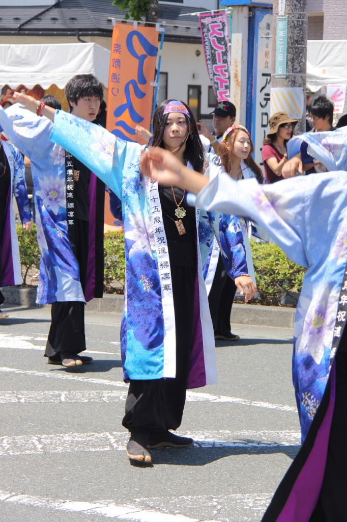 奥州前沢よさこいFesta11中編（奥州前沢よさこいフェスタ2015) 2015/07/12
