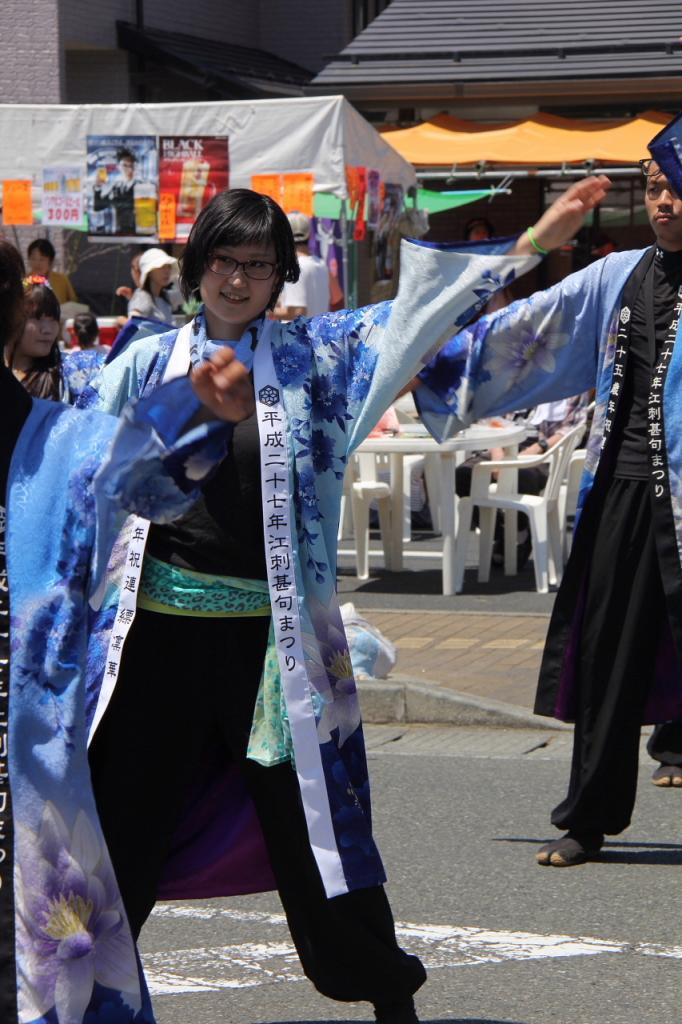 奥州前沢よさこいFesta11中編（奥州前沢よさこいフェスタ2015) 2015/07/12