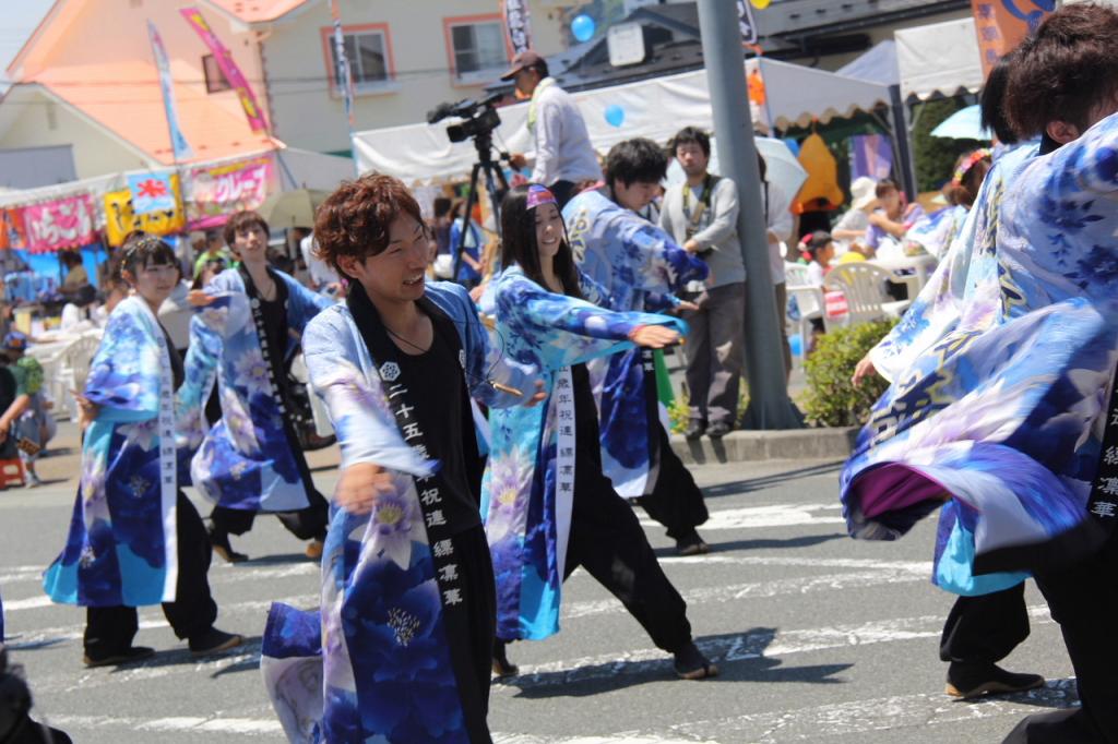 奥州前沢よさこいFesta11中編（奥州前沢よさこいフェスタ2015) 2015/07/12