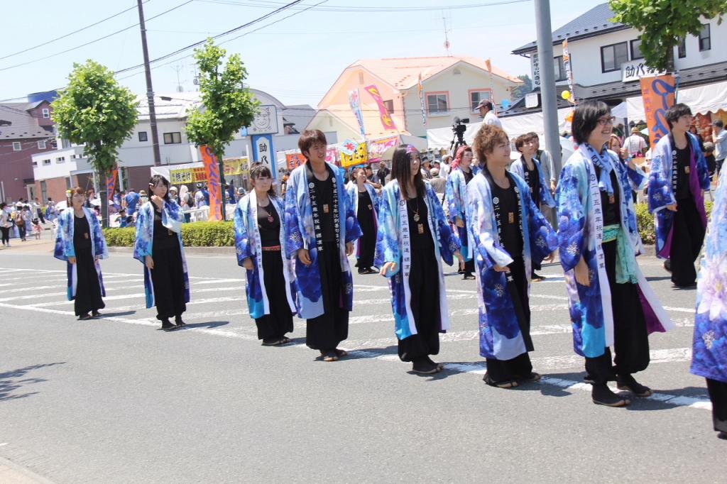 奥州前沢よさこいFesta11中編（奥州前沢よさこいフェスタ2015) 2015/07/12