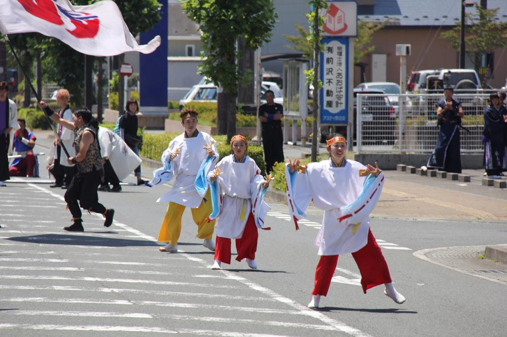 奥州前沢よさこいFesta11中編（奥州前沢よさこいフェスタ2015) 2015/07/12