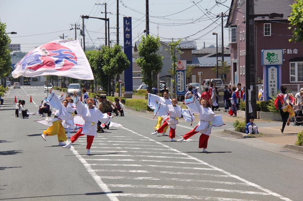 奥州前沢よさこいFesta11中編（奥州前沢よさこいフェスタ2015) 2015/07/12