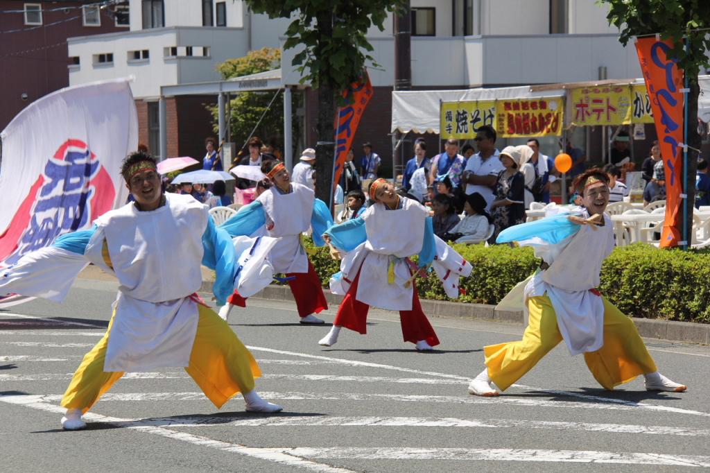 奥州前沢よさこいFesta11中編（奥州前沢よさこいフェスタ2015) 2015/07/12