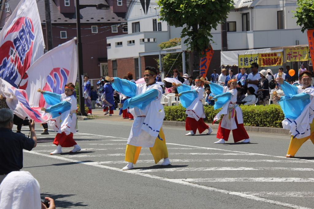 奥州前沢よさこいFesta11中編（奥州前沢よさこいフェスタ2015) 2015/07/12