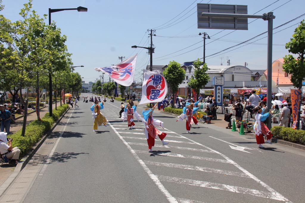 奥州前沢よさこいFesta11中編（奥州前沢よさこいフェスタ2015) 2015/07/12