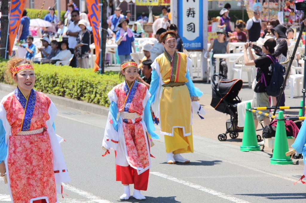 奥州前沢よさこいFesta11中編（奥州前沢よさこいフェスタ2015) 2015/07/12