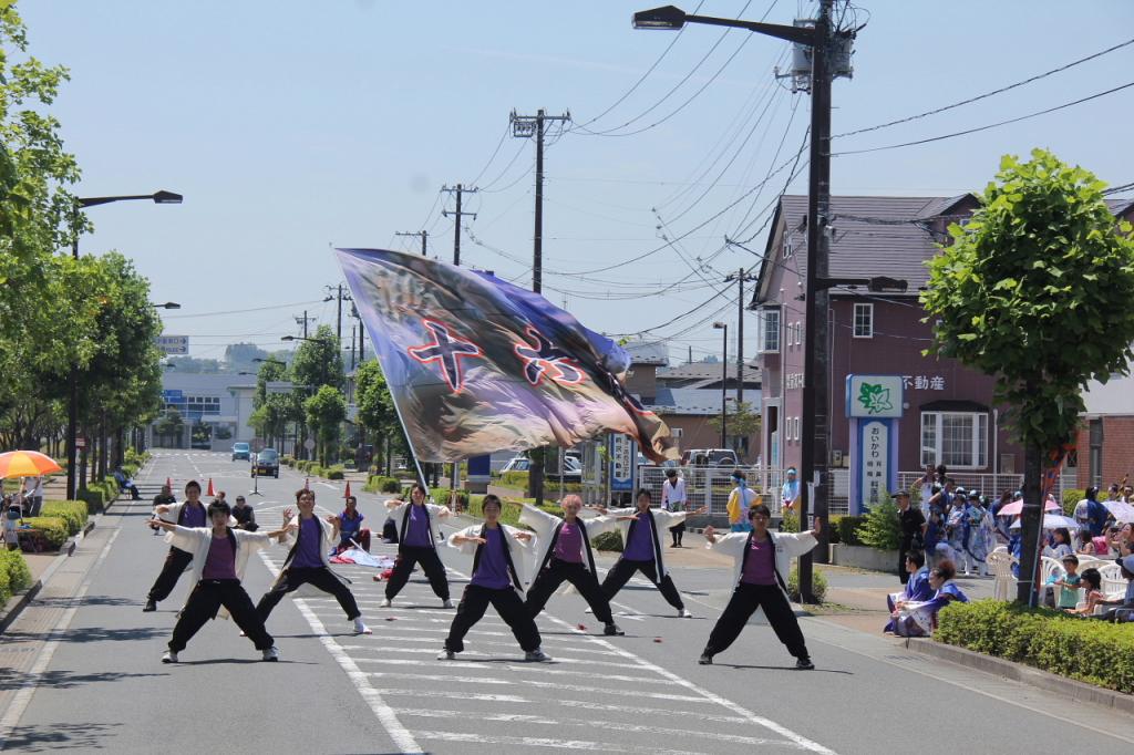 奥州前沢よさこいFesta11中編（奥州前沢よさこいフェスタ2015) 2015/07/12