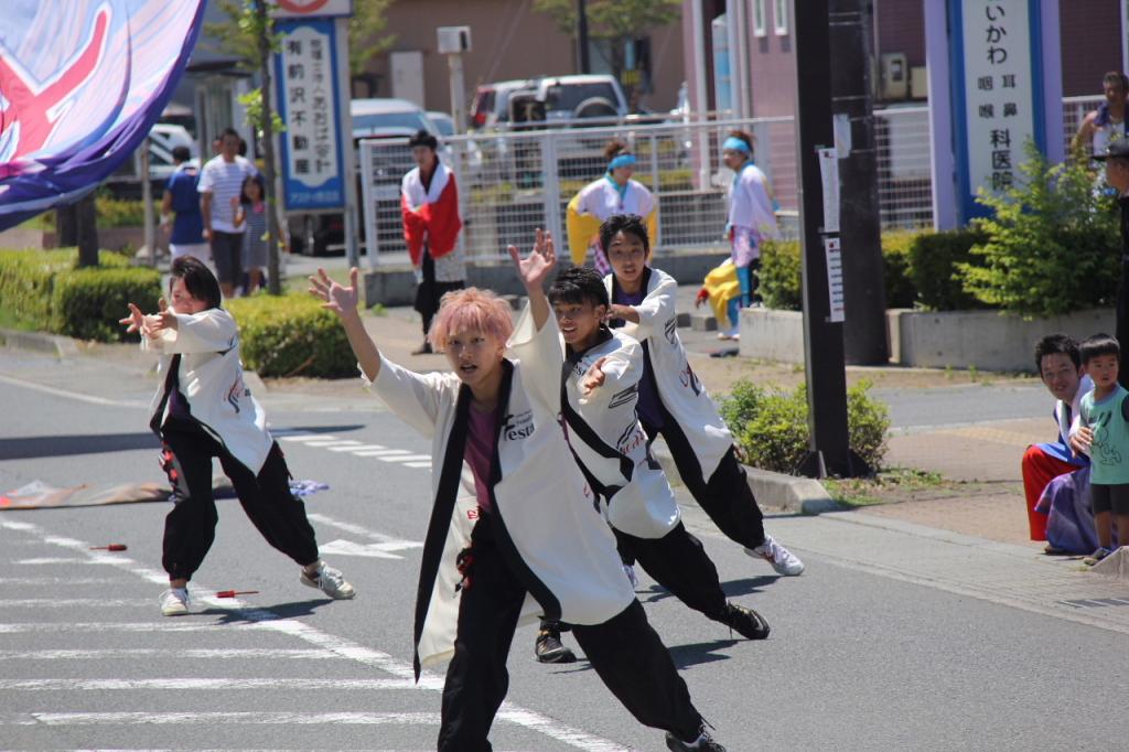 奥州前沢よさこいFesta11中編（奥州前沢よさこいフェスタ2015) 2015/07/12