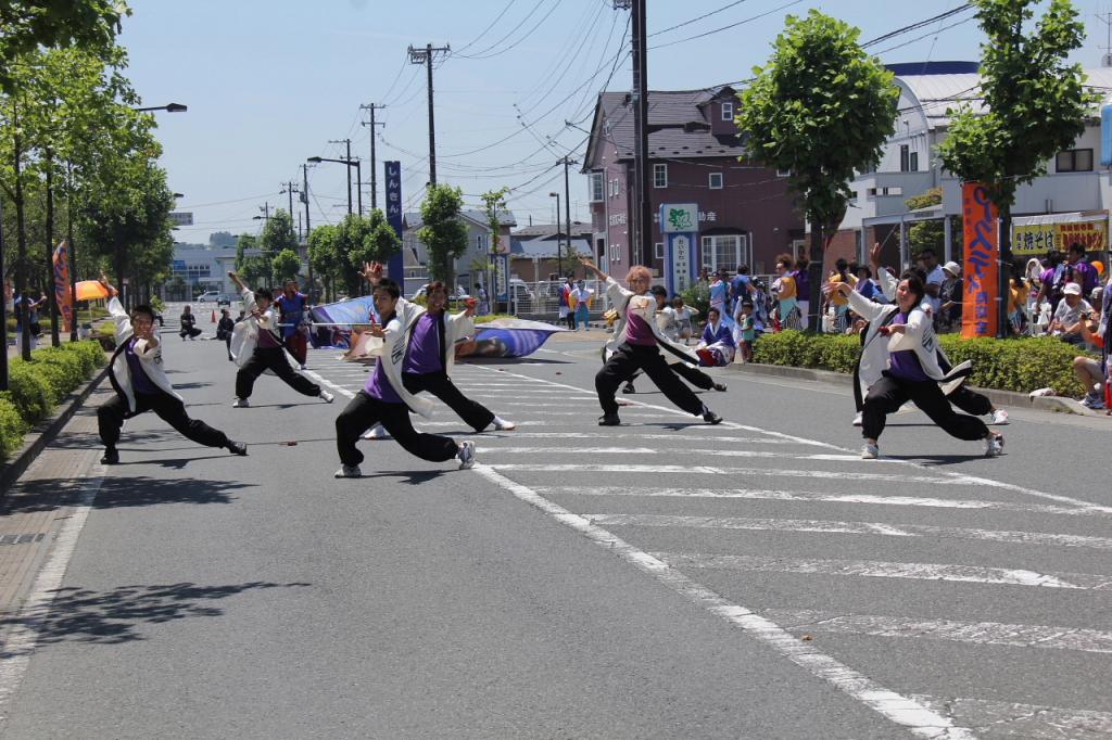 奥州前沢よさこいFesta11中編（奥州前沢よさこいフェスタ2015) 2015/07/12