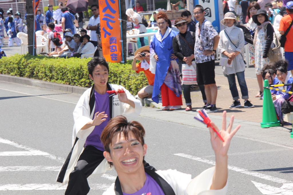 奥州前沢よさこいFesta11中編（奥州前沢よさこいフェスタ2015) 2015/07/12