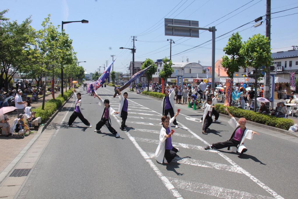 奥州前沢よさこいFesta11中編（奥州前沢よさこいフェスタ2015) 2015/07/12