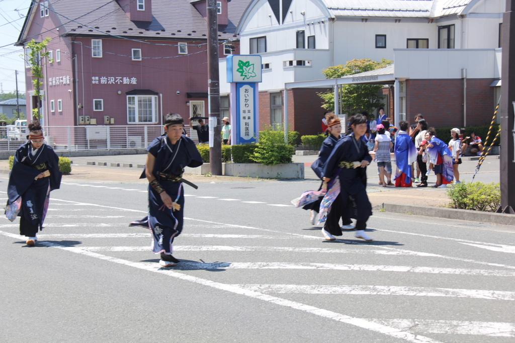 奥州前沢よさこいFesta11中編（奥州前沢よさこいフェスタ2015) 2015/07/12