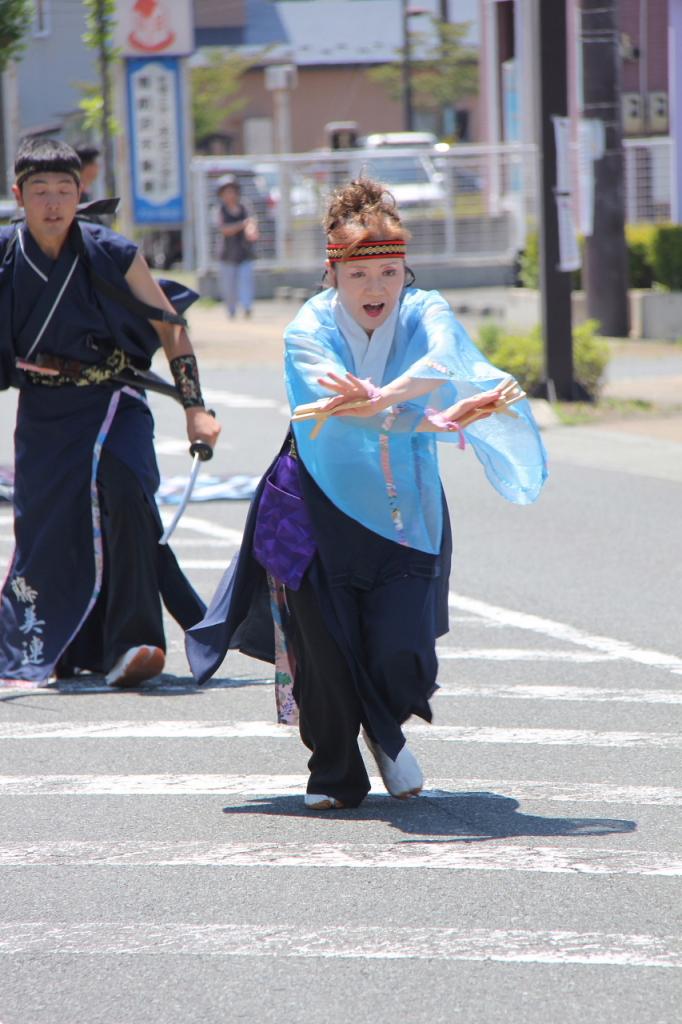 奥州前沢よさこいFesta11中編（奥州前沢よさこいフェスタ2015) 2015/07/12