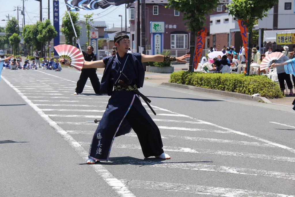 奥州前沢よさこいFesta11中編（奥州前沢よさこいフェスタ2015) 2015/07/12