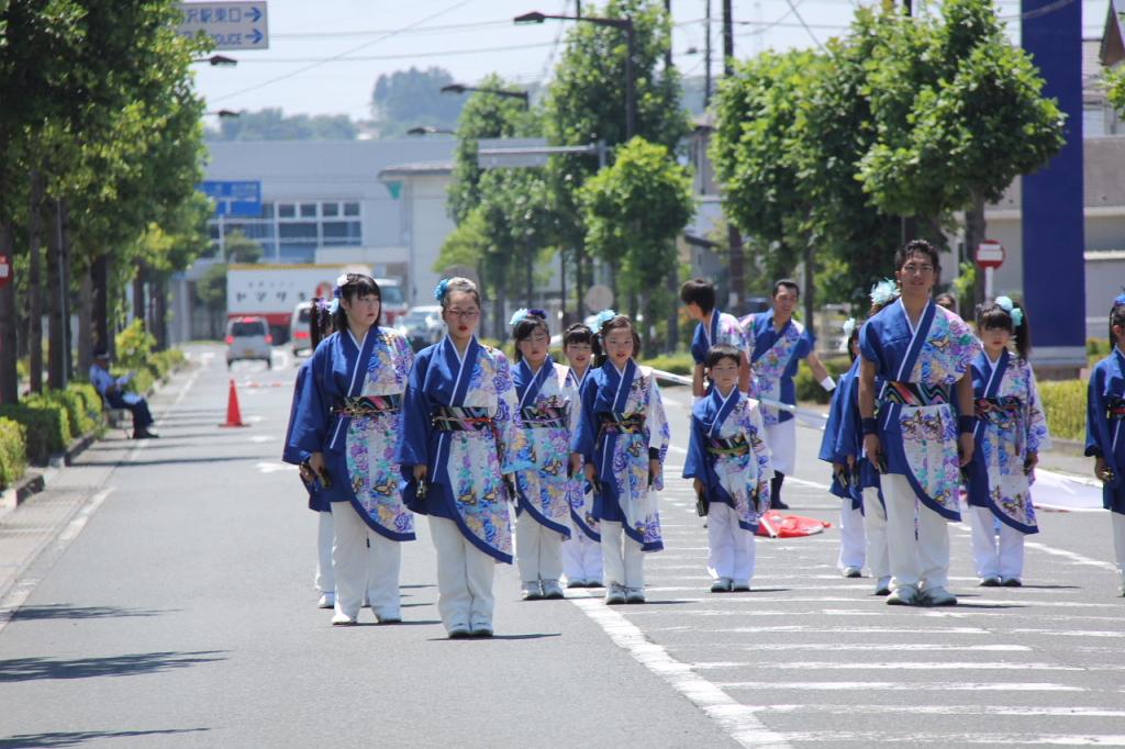 奥州前沢よさこいFesta11中編（奥州前沢よさこいフェスタ2015) 2015/07/12