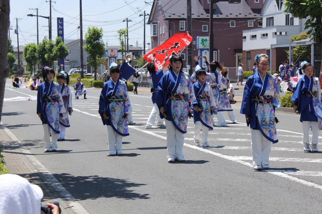 奥州前沢よさこいFesta11中編（奥州前沢よさこいフェスタ2015) 2015/07/12